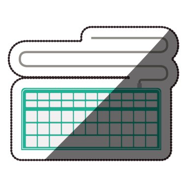 İzole klavye cihazlı tasarım