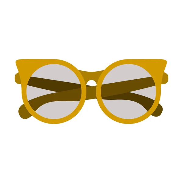 Elszigetelt szemüveg divattervezés — Stock Vector