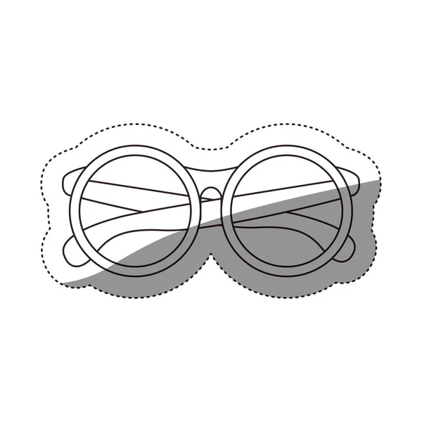 Isolerade modedesign glasögon — Stock vektor