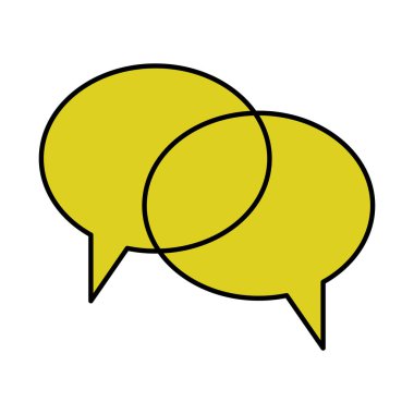 İletişim izole kabarcık tasarımı