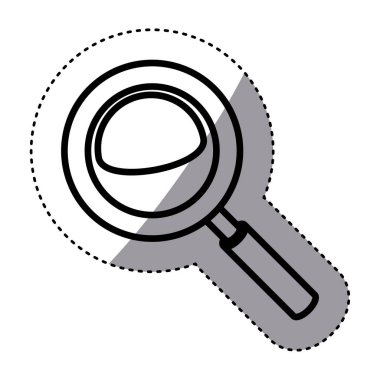 İzole lupe araç tasarım