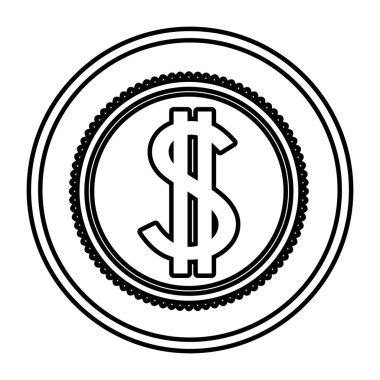 İzole sikke tasarım