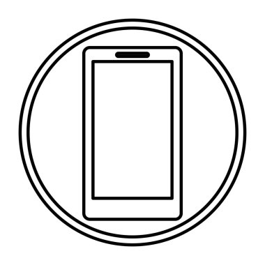 İzole smartphone tasarım