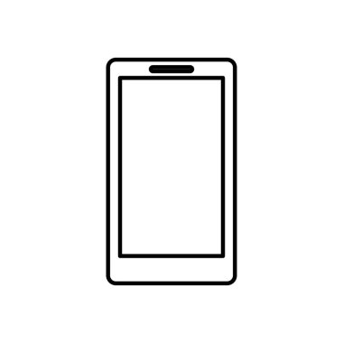 İzole smartphone tasarım