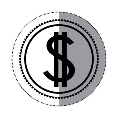 İzole sikke tasarım