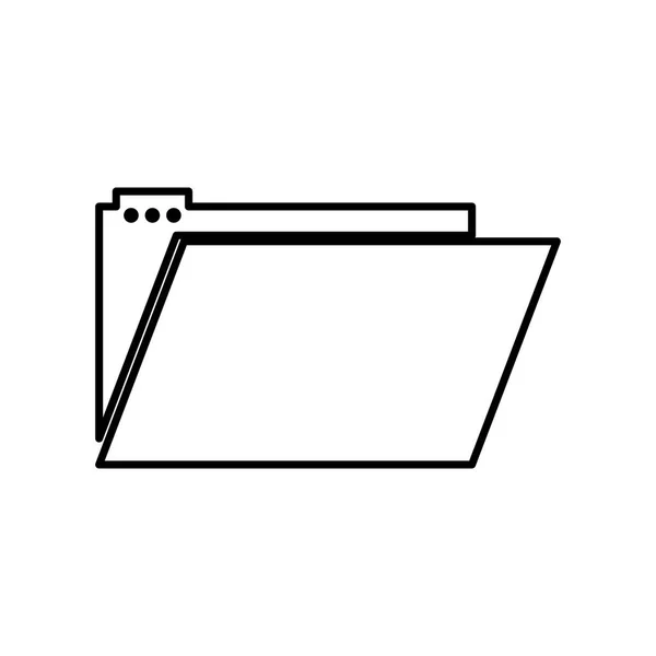 Isolert filutforming – stockvektor