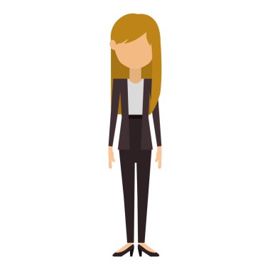 İzole avatar kadın tasarım