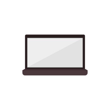 İzole laptop tasarım