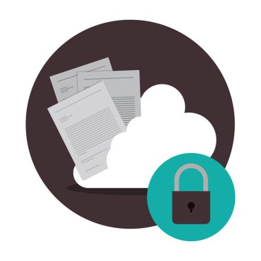 Tasarım izole bulut