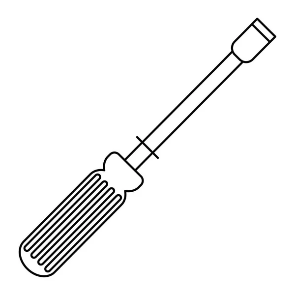 Isolated screwdriver design — Stock Vector