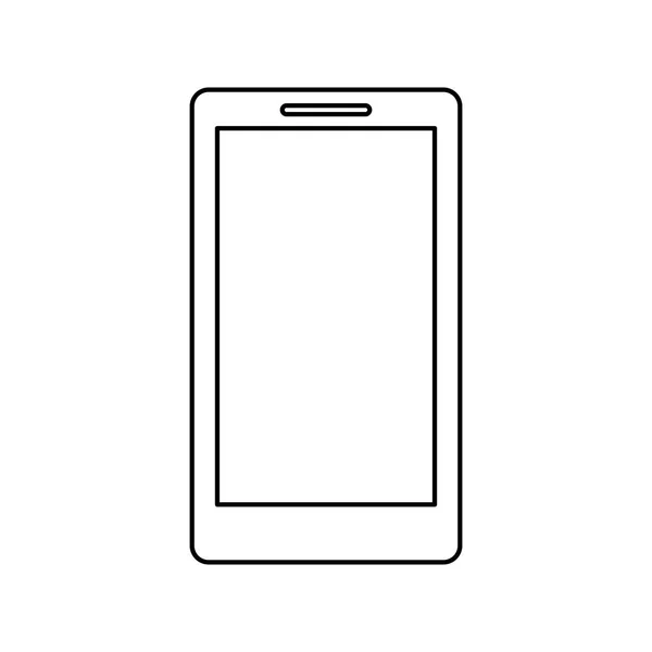 Conception isolée de Smartphone — Image vectorielle