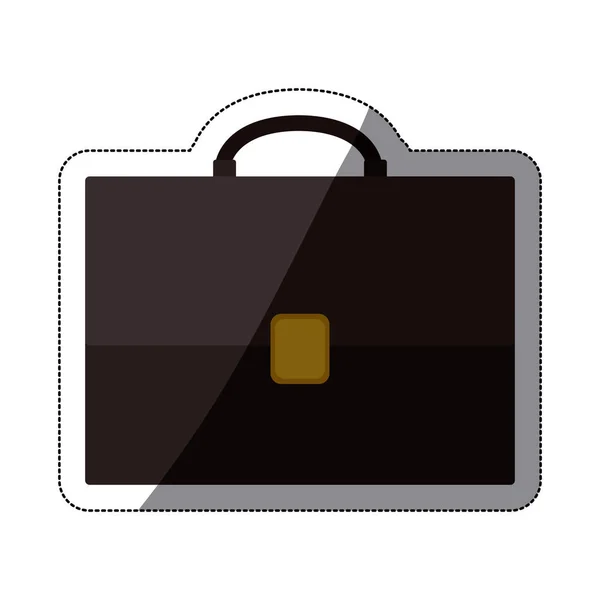 Izolované kufr design — Stockový vektor