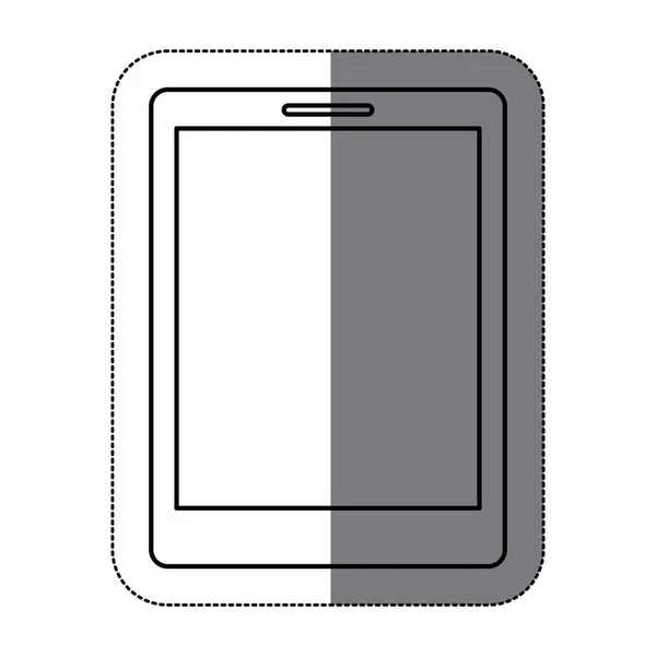 Geïsoleerde tablet apparaat ontwerp — Stockvector