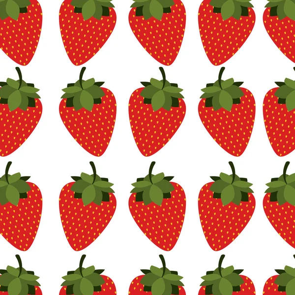 strawberrys meyve ile renkli desen