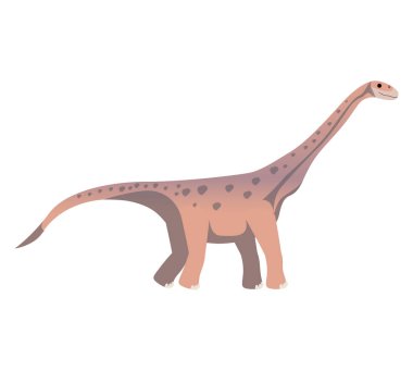 dinozor diplodocus ile renkli çizgi film