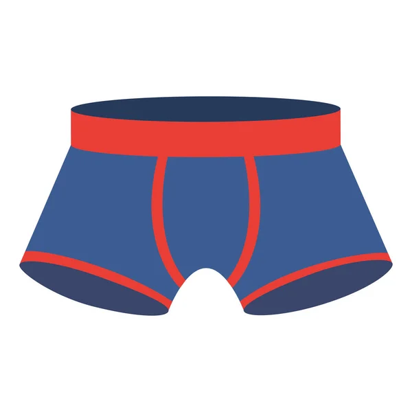 Homens azuis natação boxer ícone —  Vetores de Stock