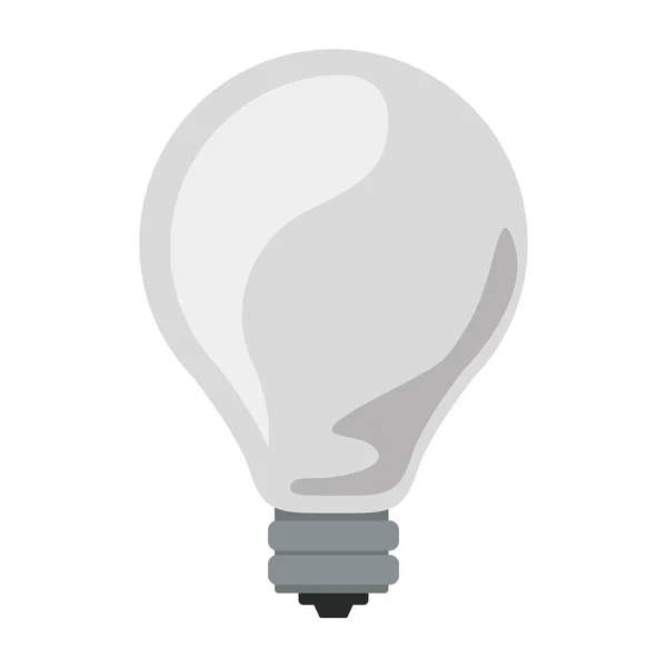 Silueta žárovka ikonu — Stockový vektor
