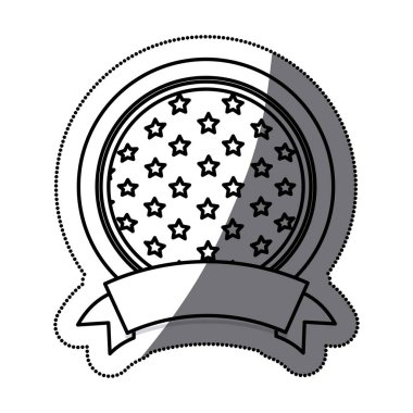 İzole ABD bayrağı düğmesi tasarım içinde