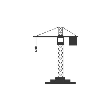 İnşaat tasarım izole vinç