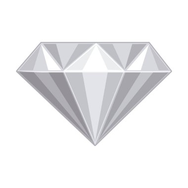 Isolated diamond design clipart