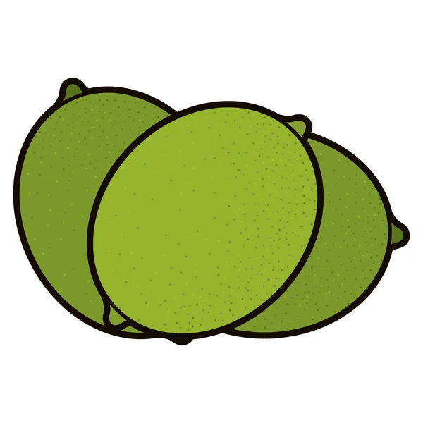 Diseño aislado de fruta de limón — Vector de stock