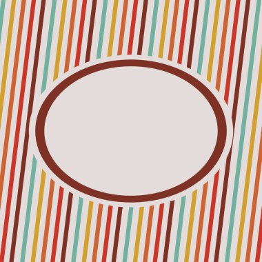 Etiket tasarımı ile Retro arka plan