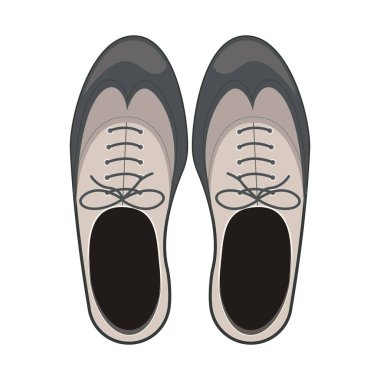 İzole Erkek Ayakkabı Tasarım