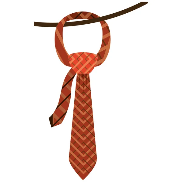 Geïsoleerde stropdas ontwerp — Stockvector