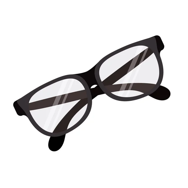 Isolerade modedesign glasögon — Stock vektor