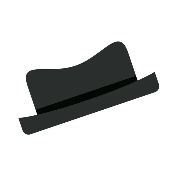 Design isolato del cappello — Vettoriale Stock