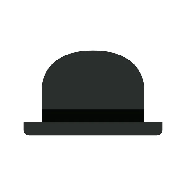 Изолированный дизайн шляпы — стоковый вектор