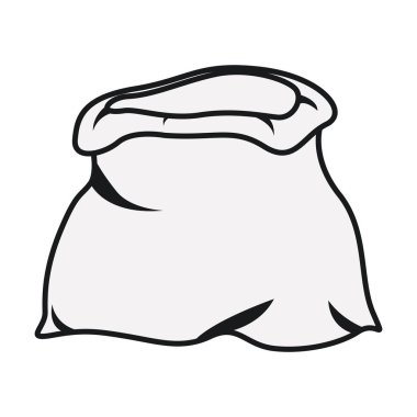 İzole para çanta tasarımı