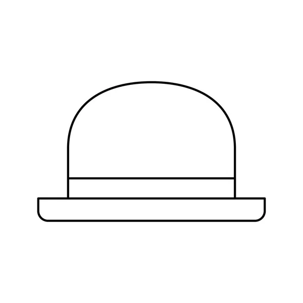 Design de chapéu isolado — Vetor de Stock