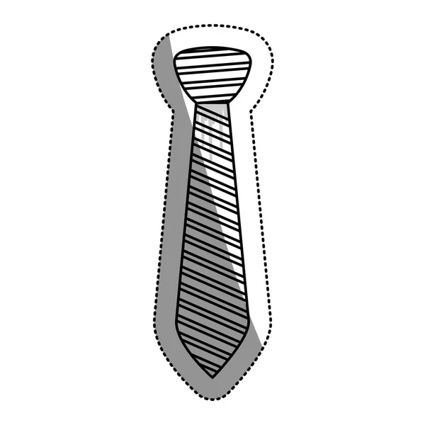 Изолированный дизайн галстука — стоковый вектор