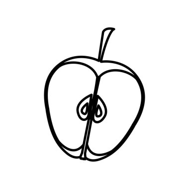 İzole apple tasarım