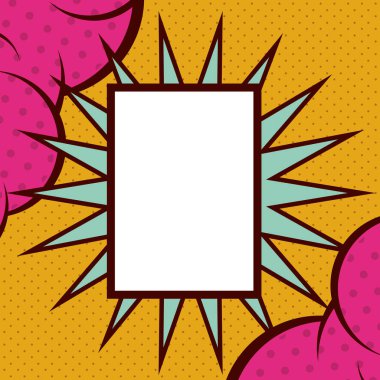 Retro kabarcık tasarım