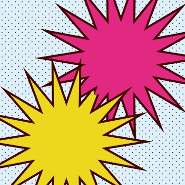 Retro kabarcık tasarım