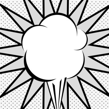 Retro kabarcık tasarım