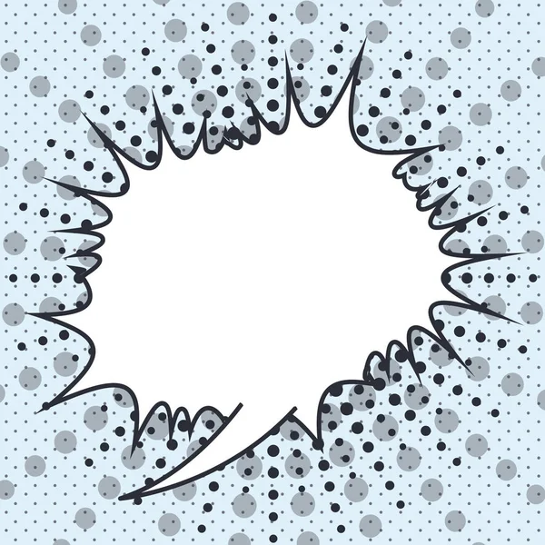 Conception de bulle rétro — Image vectorielle