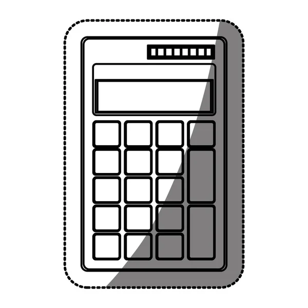 Ізольований калькулятор проектування пристрою — стоковий вектор