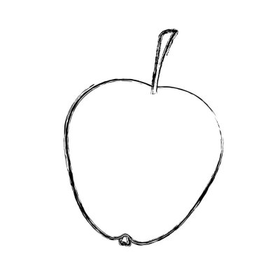 İzole apple tasarım