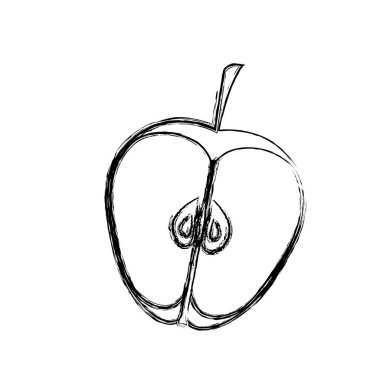 İzole apple tasarım