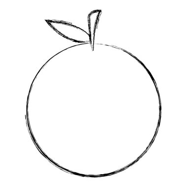 Yalıtılmış turuncu tasarım