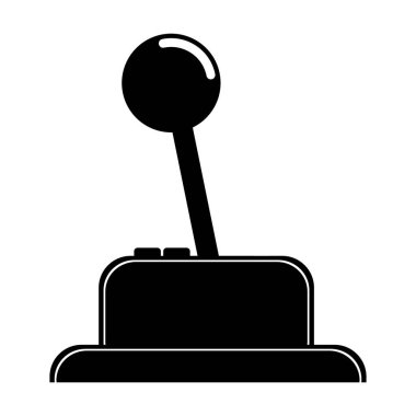 İzole oyun çubuğu video oyunu tasarım