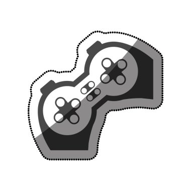 Video oyunu tasarım izole gamepad