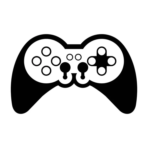 Isoliertes Gamepad im Videospieldesign — Stockvektor