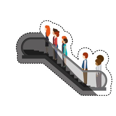 İzole yolcu tasarım