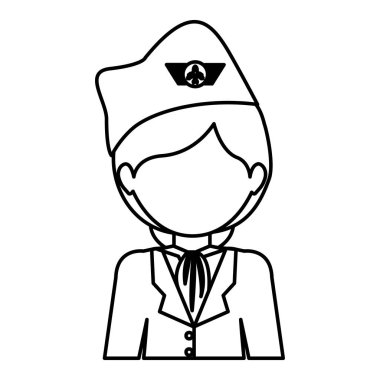 İzole hostes tasarım