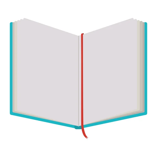 Elszigetelt könyv design — Stock Vector
