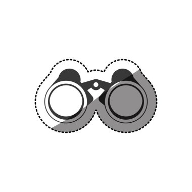 İzole dürbün nesne tasarımı